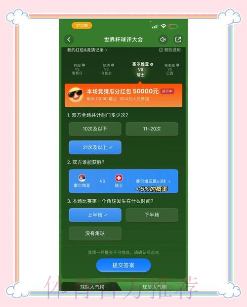 精选世界杯竞猜平台全面评测指南