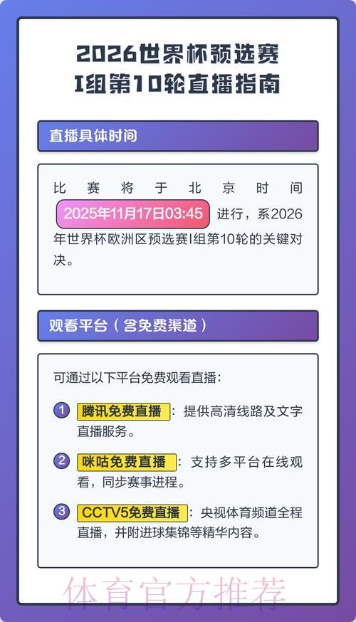 2026世界杯赛事直播频道完整推荐指南 2026世界杯赛事直播频道完整推荐指南